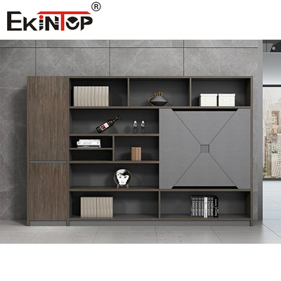 ODM OEM шкафа памяти файла роскошного Bookcase файла 4 ящиков бокового деревянный