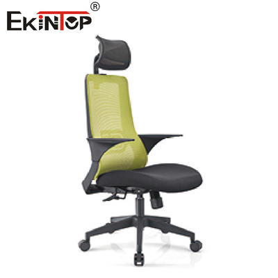 Серый зеленый коммерчески стул офиса сетки с Backrest