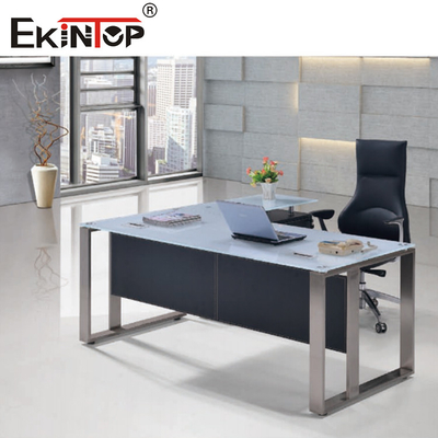 SGS Executive Glass Office Desk Corner Table Мебель для дома