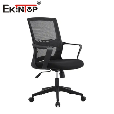 ODM Chrome Armrest Mesh Office Chair с вращающейся функцией