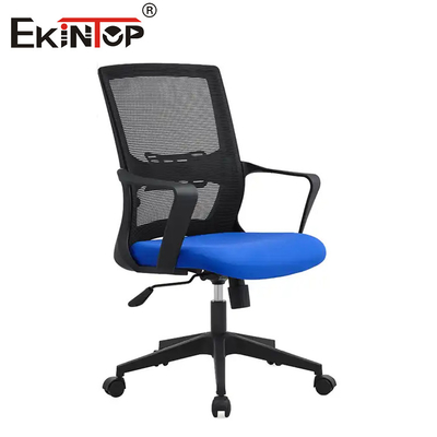 ODM Chrome Armrest Mesh Office Chair с вращающейся функцией