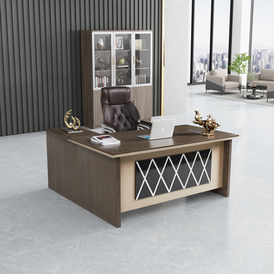 Ретро стол офиса стиля с материалом древесины MDF хранения с бортовым OEM шкафа